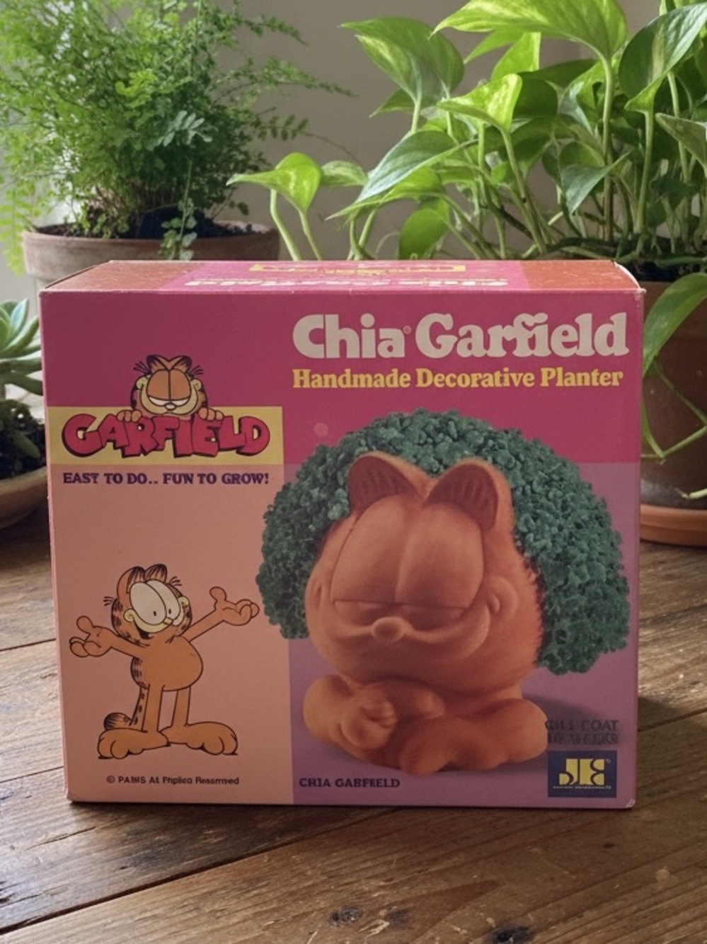 Factory Sealed NIB Vintage Chia Pet Garfield
Handmade Decorative Pottery Planter